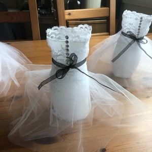 Bridal style vases